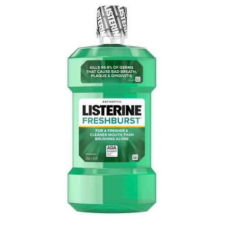 LISTERINE Listerine Antiseptic Freshburst Mouthwash 16.9 oz. Bottle, PK6 5293753